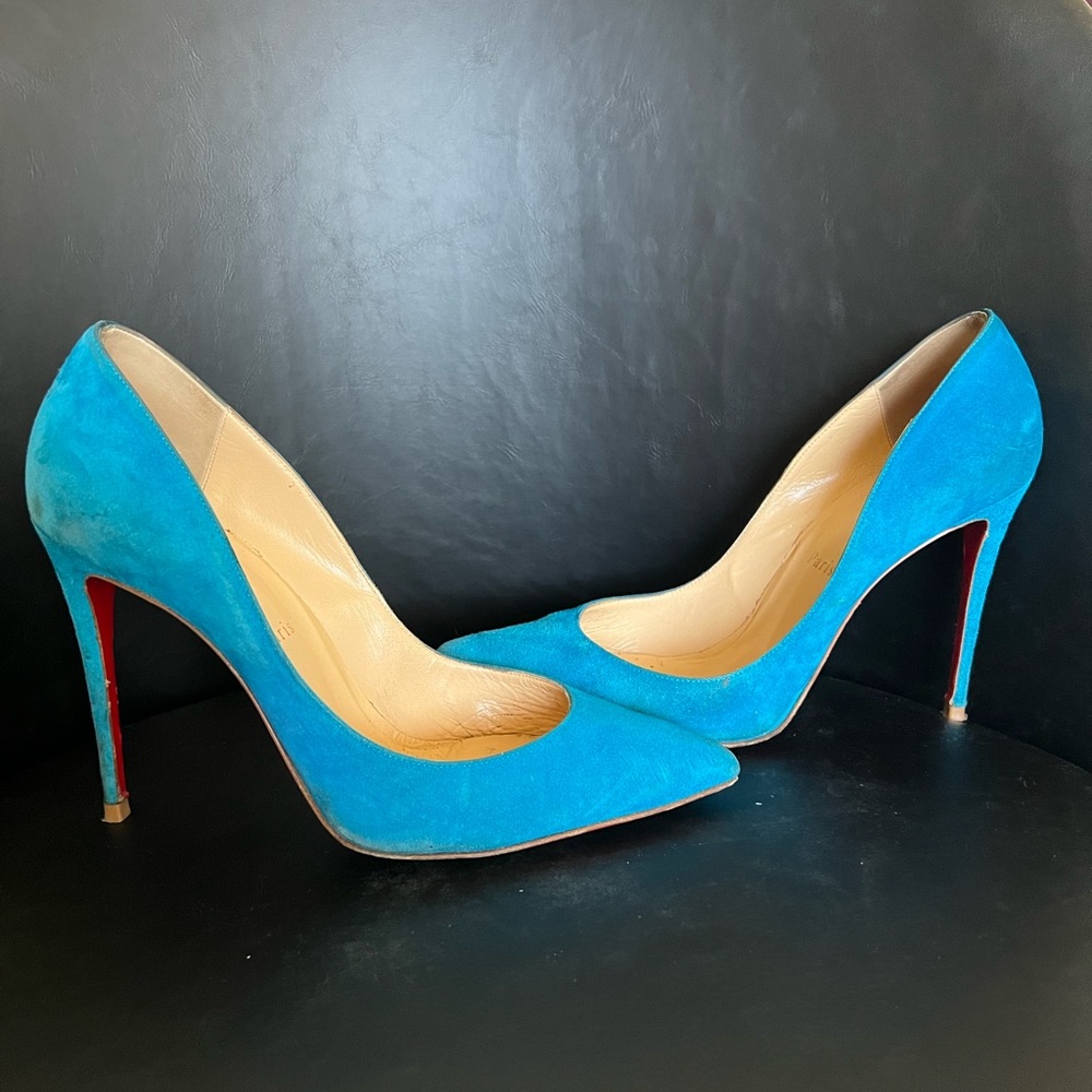 Louboutin Blue / Used